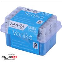 باتری دوتایی نیم قلمی ونیکو Ultra Alkaline LR03