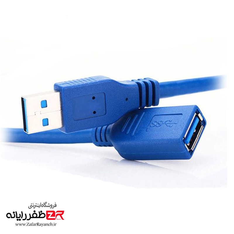 کابل افزایش طول 3.0 USB کی نت مدل K-net AM/AF به طول 1.5 متر