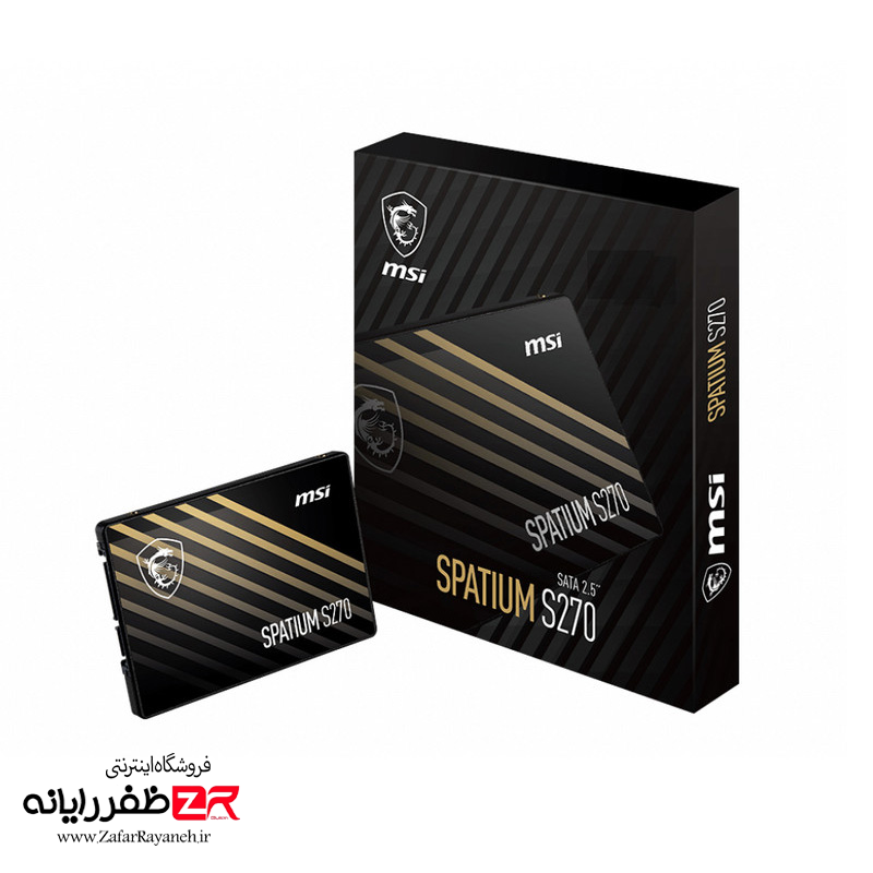 اس اس دی اینترنال ام‌اس‌آی مدل MSI Spatium S270 با ظرفیت 240 گیگابایت