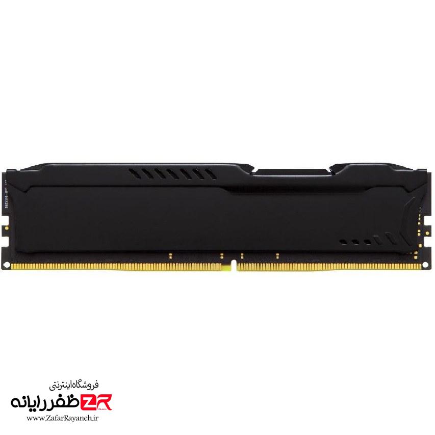 رم دسکتاپ DDR4 تک کاناله 3200 مگاهرتز کینگستون مدل HyperX Fury ظرفیت 8 گیگابایت