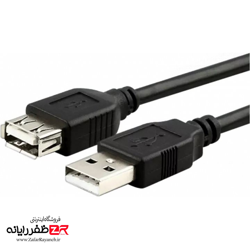 کابل افزایش طول USB2.0 کی نت مدل K-Net A/M A/F به طول 3 متر