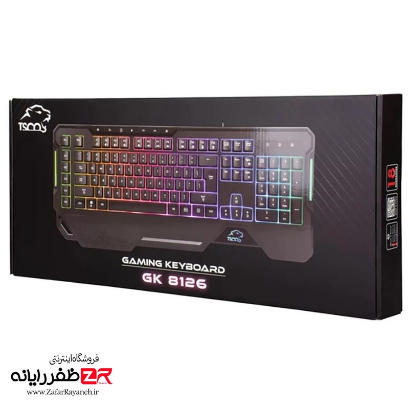کیبورد گیمینگ تسکو مدل TSCO GK8126