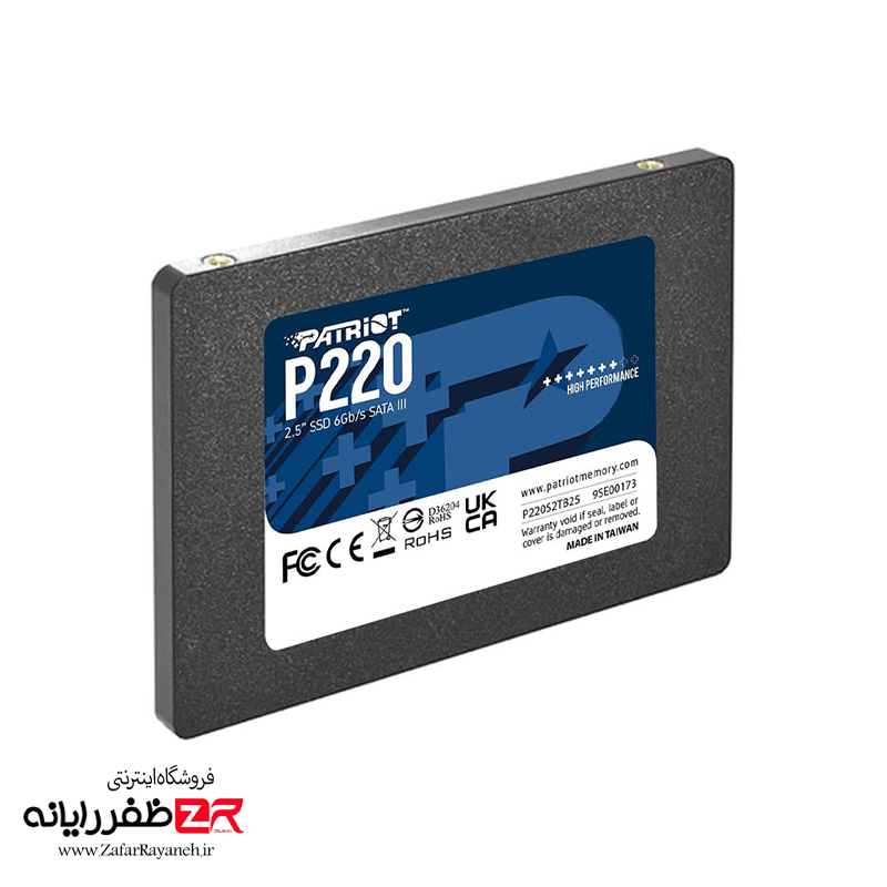 اس اس دی اینترنال پاتریوت مدل P220 ظرفیت 256 گیگابایت