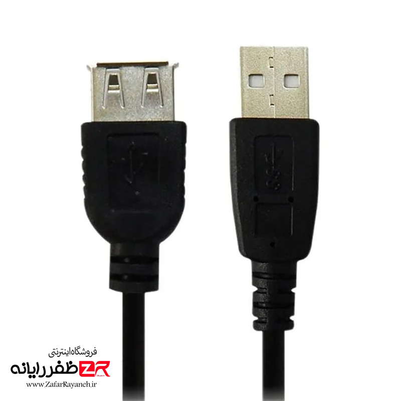 کابل افزایش طول USB2.0 کی نت مدل K-Net A/M A/F به طول 3 متر