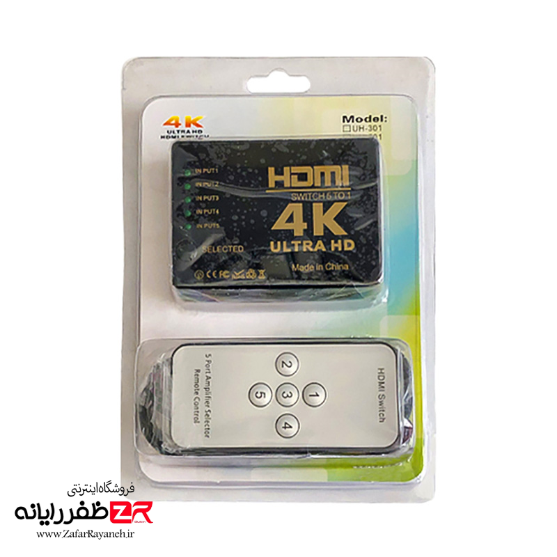 سوییچ 1 به 3 HDMI مدل HDMI 4K Switch