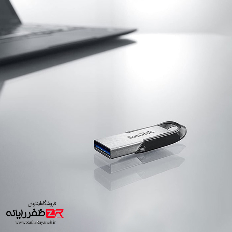 فلش مموری USB 3.0 سن دیسک مدل SanDisk Ultra Flair ظرفیت 128 گیگابایت