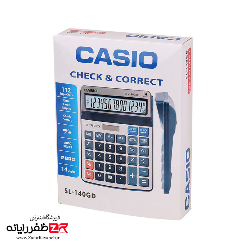 ماشین حساب کاسیو مدل CASIO SL-140GD