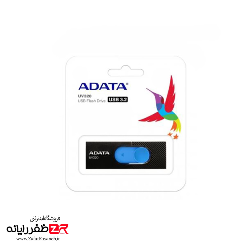 فلش مموری USB 3.2 ای دیتا مدل ADATA UV320 ظرفیت 64 گیگابایت