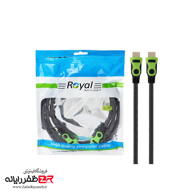 کابل HDMI شیلد رویال مدل Royal FHD به طول 1.5 متر