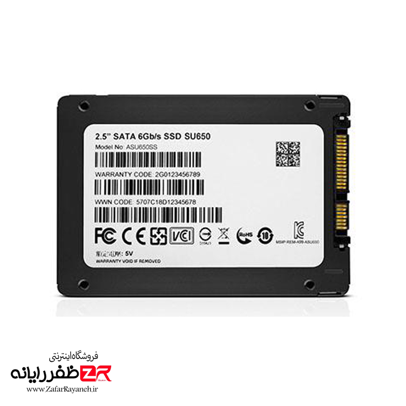 هارد SSD ای دیتا ADATA SU650 120GB