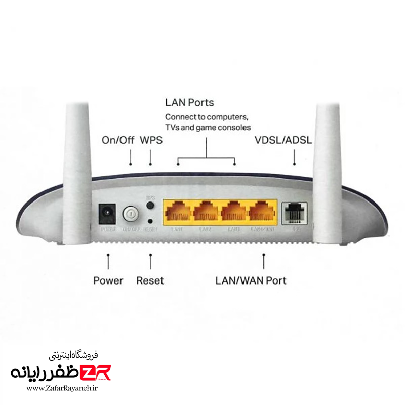 مودم روتر VDSL/ADSL تی پی-لینک مدل TD-W9960