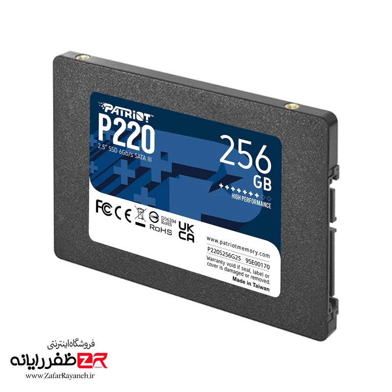 اس اس دی اینترنال پاتریوت مدل P220 ظرفیت 256 گیگابایت